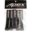 5 Unidades 20 mm x 200 mm HD antideslizante correas Apex_5