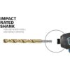 5 brocas de impacto Bosch de titanio y resistentes TI5IM_6