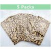 5 fundas de mesa de leopardo mantel con estampado de