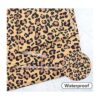 5 fundas de mesa de leopardo mantel con estampado de
