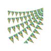 5 paquetes de banderines de 60 con diseño de lazo para_1