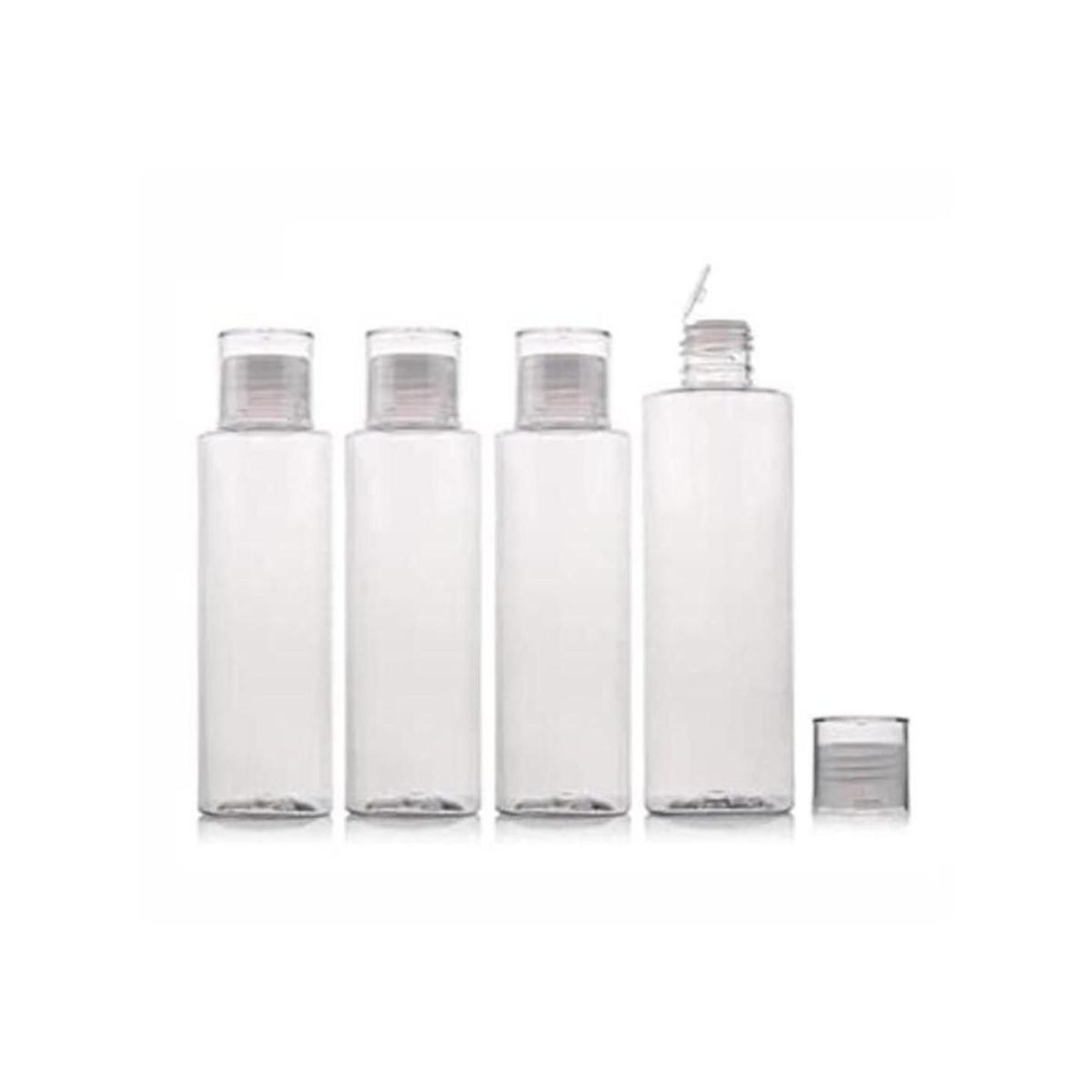 5 oz botellas vacías de plástico transparente botella de