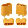 5 pares Amass XT90 XT90H Adaptador de conector de bala_2