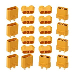 5 pares Amass XT90 XT90H Adaptador de conector de bala_1