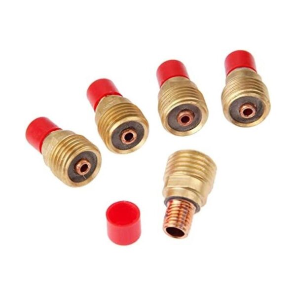 5 piezas 45V44 332 pulgadas Tig soldadura gas lente de_1