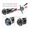 5 piezas de 12 V 24 V 0.472 in impermeable interruptor_3