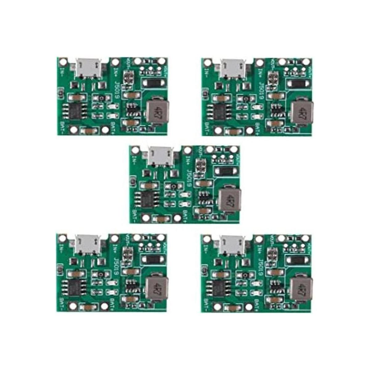 5 unidades de 3.7 V 4.2 V Liion batería cargador placa