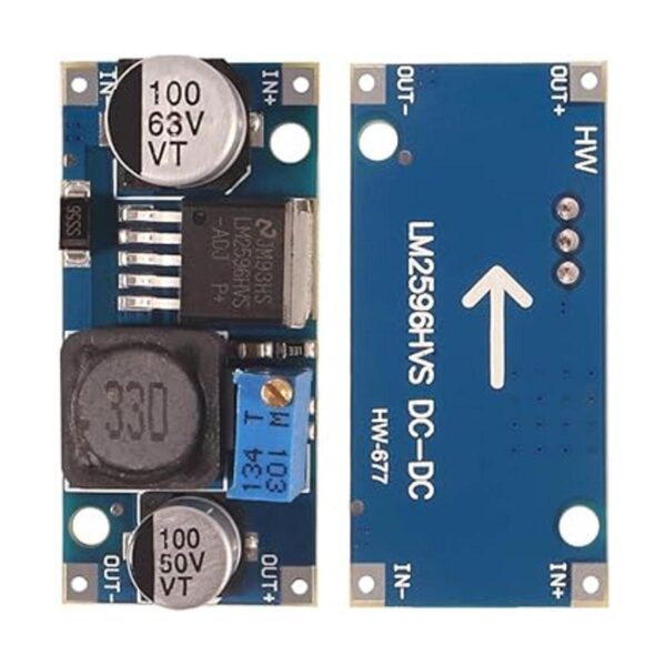 5 unidades LM2596HVS DCDC paso hacia abajo 48V entrada_3