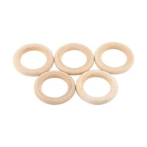 50 anillos de madera natural inacabados para conectores_1