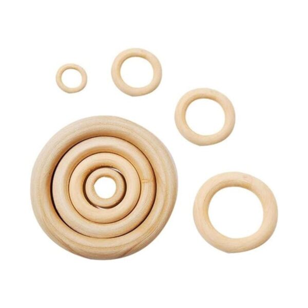 50 anillos de madera natural inacabados para conectores_2