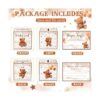 50 boletos para rifa de pañales de Navidad de Acción de