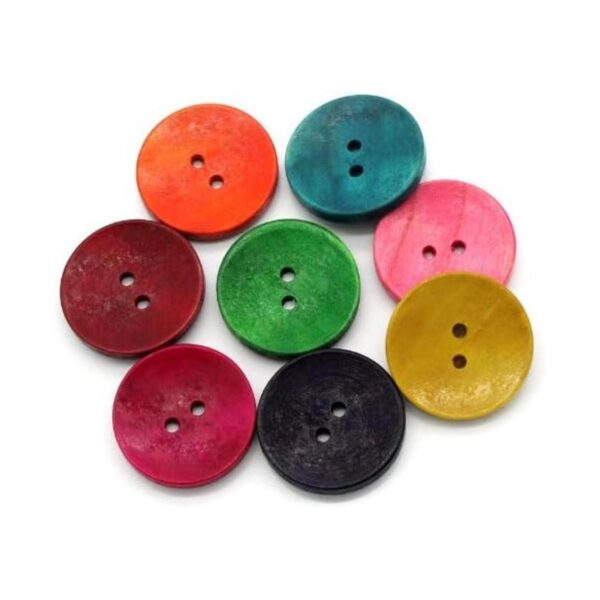 50 botones de costura de madera para álbumes de recortes_3