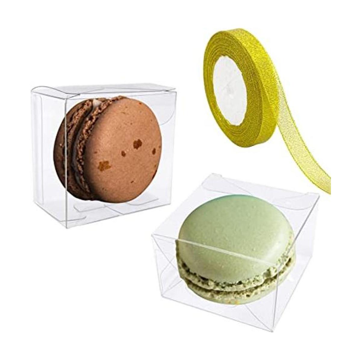 50 cajas de mineral cubiertas de chocolate transparente