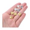 50 colgantes en forma de corazón para joyas