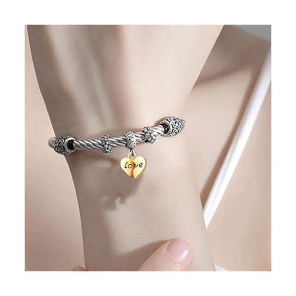 50 colgantes en forma de corazón para joyas