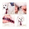 50 corbatas ajustables para el cuello del perro 50 tipos