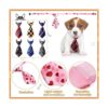 50 corbatas ajustables para el cuello del perro 50 tipos