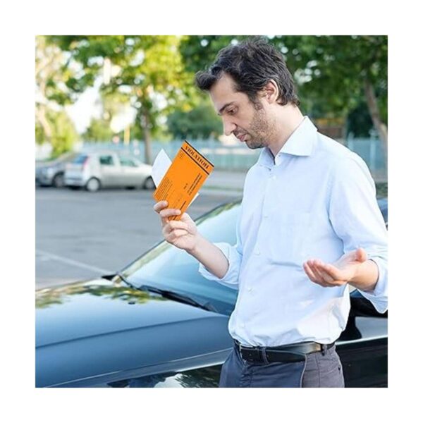 50 entradas falsas de estacionamiento de doble cara broma