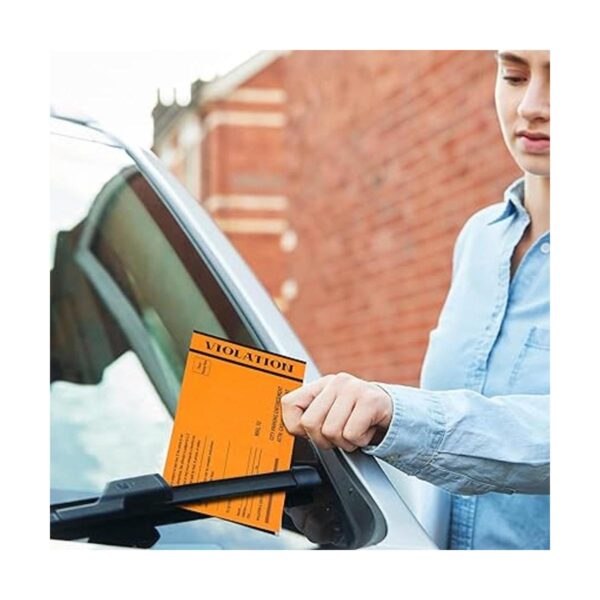 50 entradas falsas de estacionamiento de doble cara broma