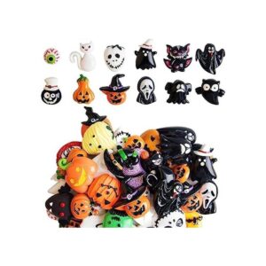 50 dijes de slime de Halloween Kalolary de resina de_1