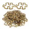 50 dijes de bronce antiguo para concienciación sobre el