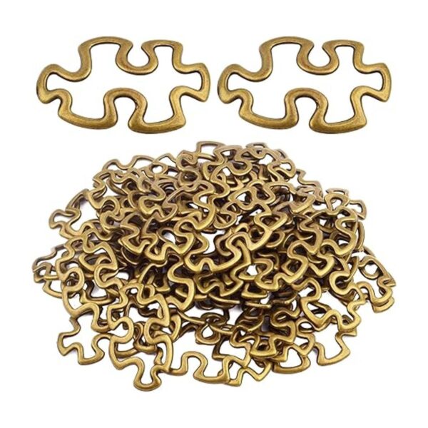 50 dijes de bronce antiguo para concienciación sobre el
