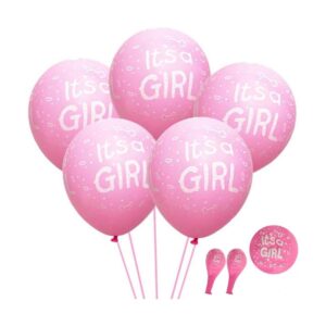 50 globos de ducha para bebé de 12.0 in para decoración