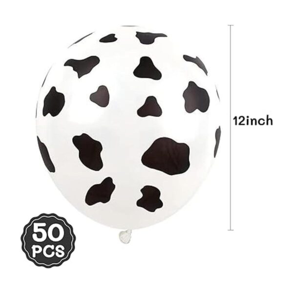 50 globos de vaca de 12 pulgadas globos de látex impresos_2