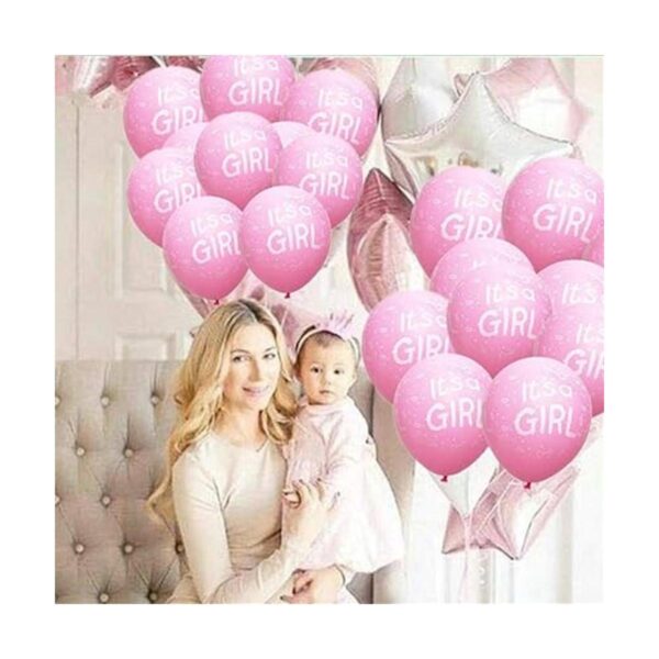 50 globos de ducha para bebé de 12.0 in para decoración