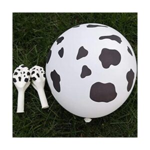 50 globos de vaca de 12 pulgadas globos de látex impresos_1