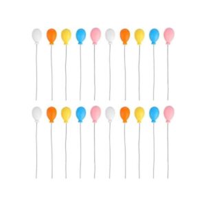 50 globos en miniatura para casa de muñecas de Toyandona_1