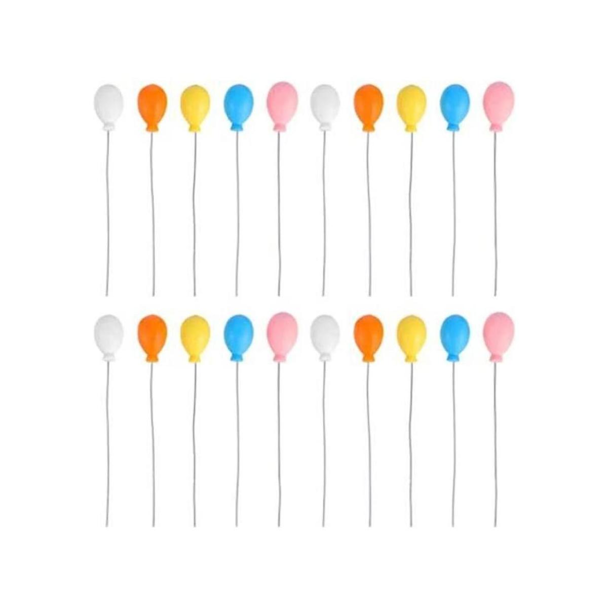 50 globos en miniatura para casa de muñecas de Toyandona