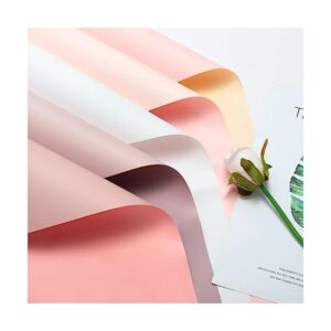 50 hojas de papel para envolver flores suministros de