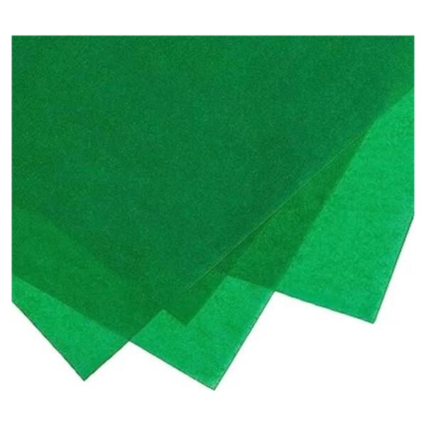 50 hojas de papel de seda verde oscuro a granel 29.5 x_1