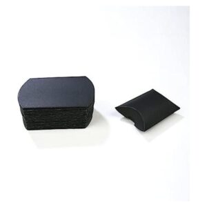 50 mini cajas de papel kraft negro de 3.5 x 2.6 pulgadas_1