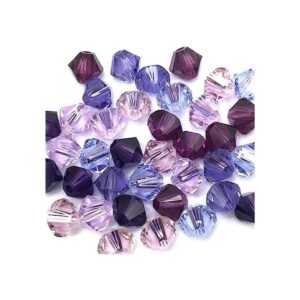 50 piezas de Swarovski 5328 de 0.236 in de cristal xilion_1
