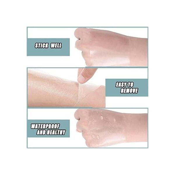 50 piezas de parche impermeable para ducha transparente_6