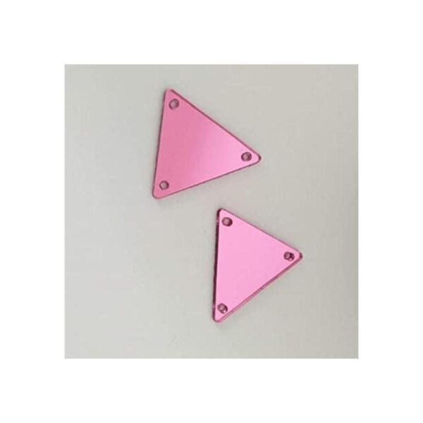 50 piezas de espejo triangular bricolaje espejo de_1