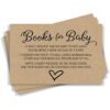 50 tarjetas de solicitud de inserción de libro de baby_1