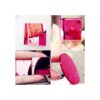 50pcs Rojo Rosa coser en el espejo brillantes DIY_4