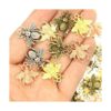 50pcs Color mezclado Honeybee Colgante Charms para DIY_5