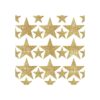54 pegatinas de pared de vinilo removibles con estrellas