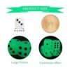 54 dados luminosos que brillan en la oscuridad dados de 6_2