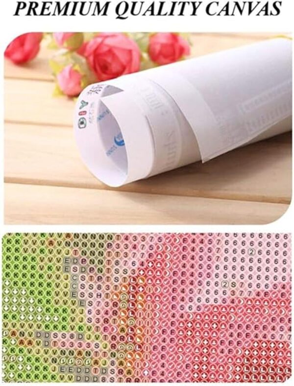 5D DIY Pintura de diamante Penny Wise 12.0 x 18.0 in_3