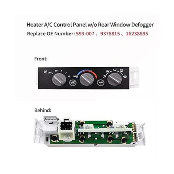 599007 Módulo de panel de control de aire acondicionado_2