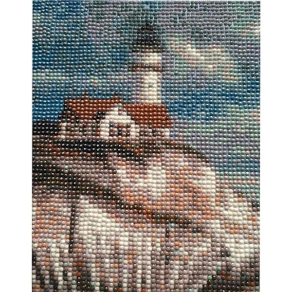 5D Diamond Painting DIY Beach Lighthouse Canvas Pictures