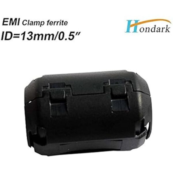5ea Interior 0.512 in 0.5inch ferrita Clip EMI Filtro_3