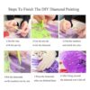 5D Diamond Painting DIY Beach Lighthouse Canvas Pictures