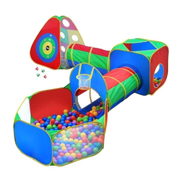 5pc Kids Playhouse Jungle Gym WPop Up Play Tents Túneles_1