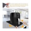5PCS Heat Resistant Mat for Air Fryer Kitchen Appliance